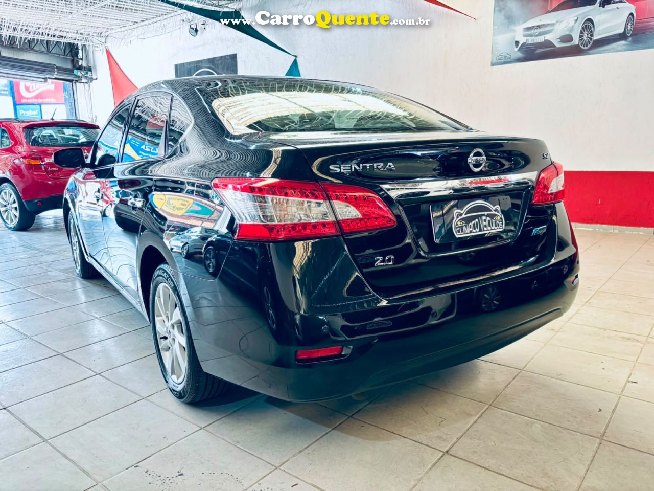 NISSAN   SENTRA SV 2.0 FLEXSTART 16V AUT.   PRETO 2014 2.0 FLEX - Loja