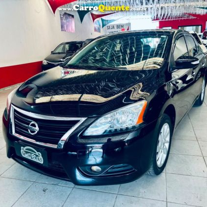 NISSAN   SENTRA SV 2.0 FLEXSTART 16V AUT.   PRETO 2014 2.0 FLEX
