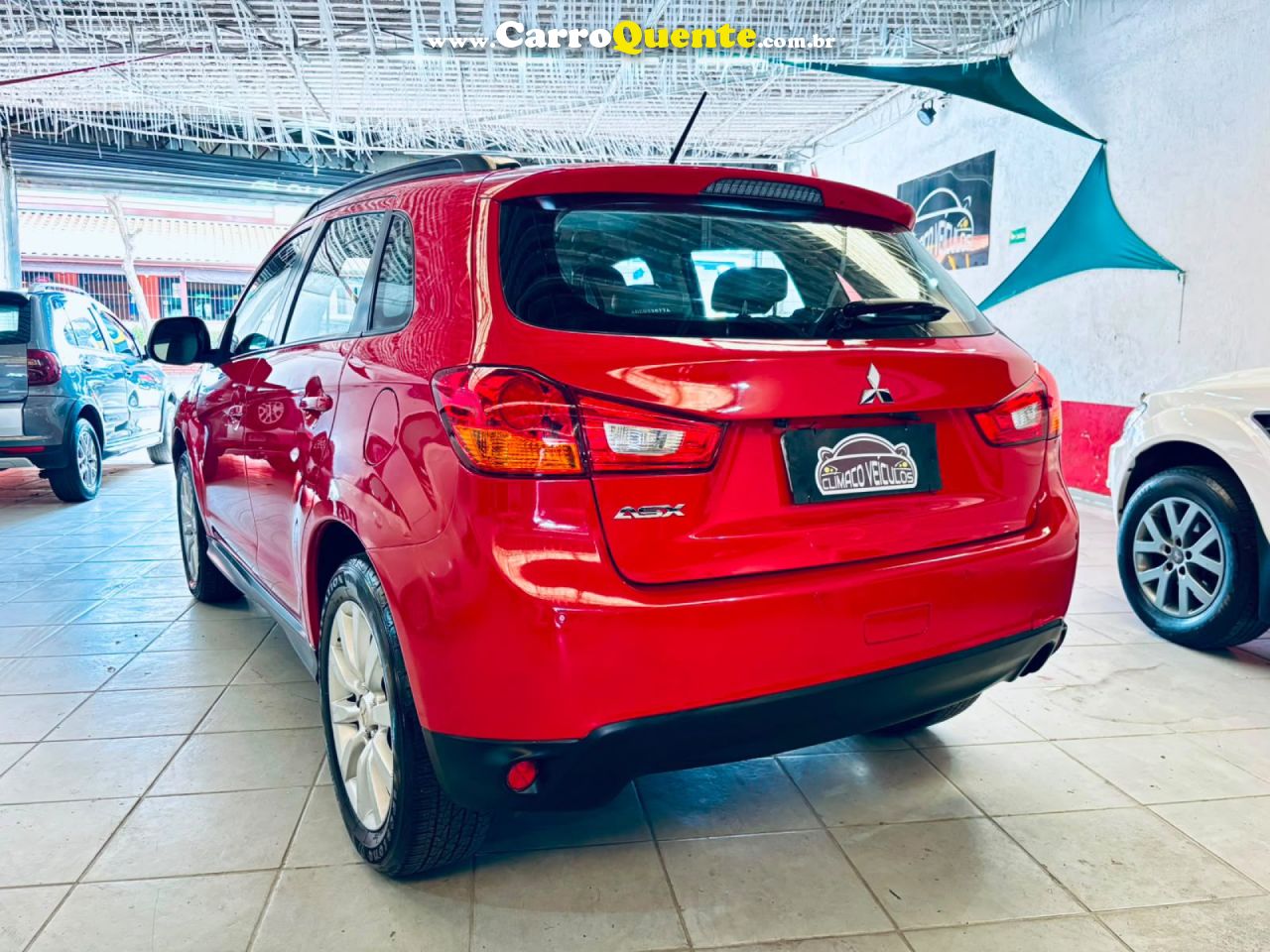 MITSUBISHI   ASX 2.0 16V 160CV AUT.   VERMELHO 2014 2.0 GASOLINA - Loja