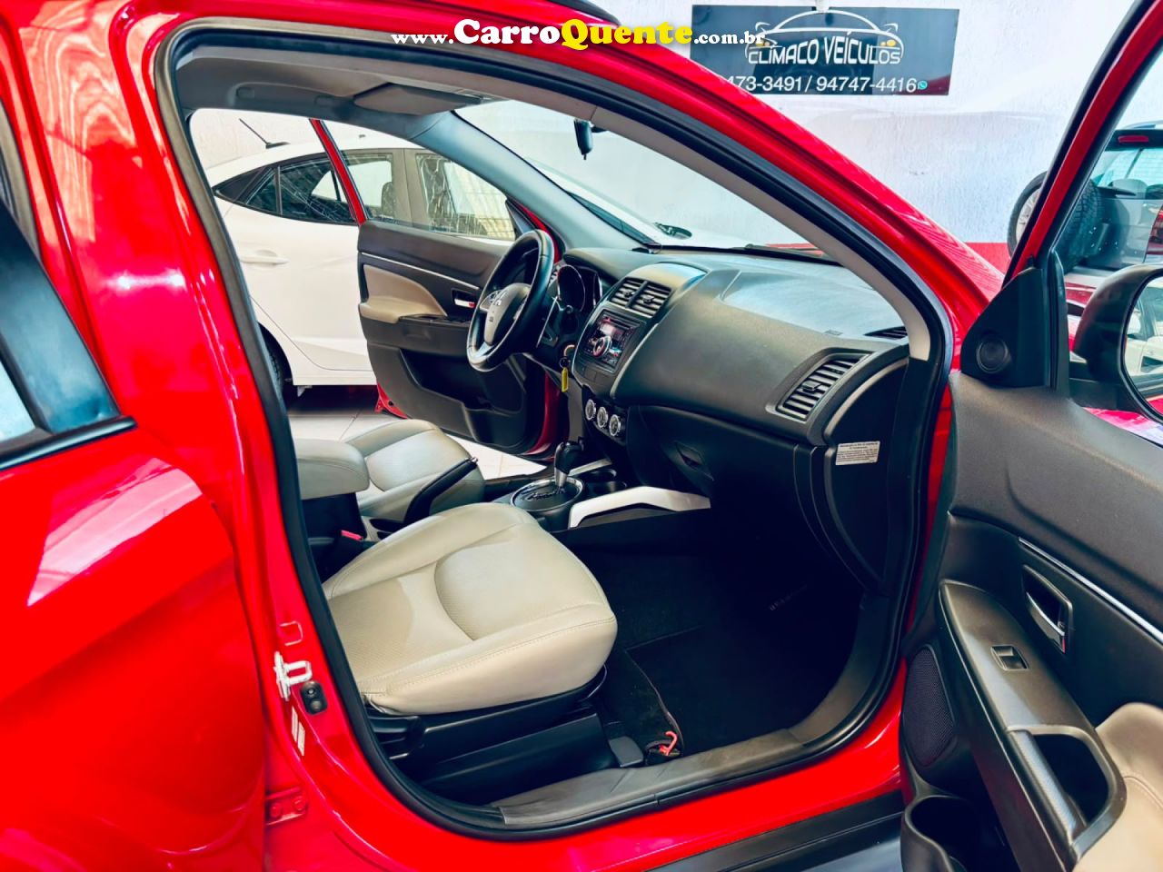 MITSUBISHI   ASX 2.0 16V 160CV AUT.   VERMELHO 2014 2.0 GASOLINA - Loja