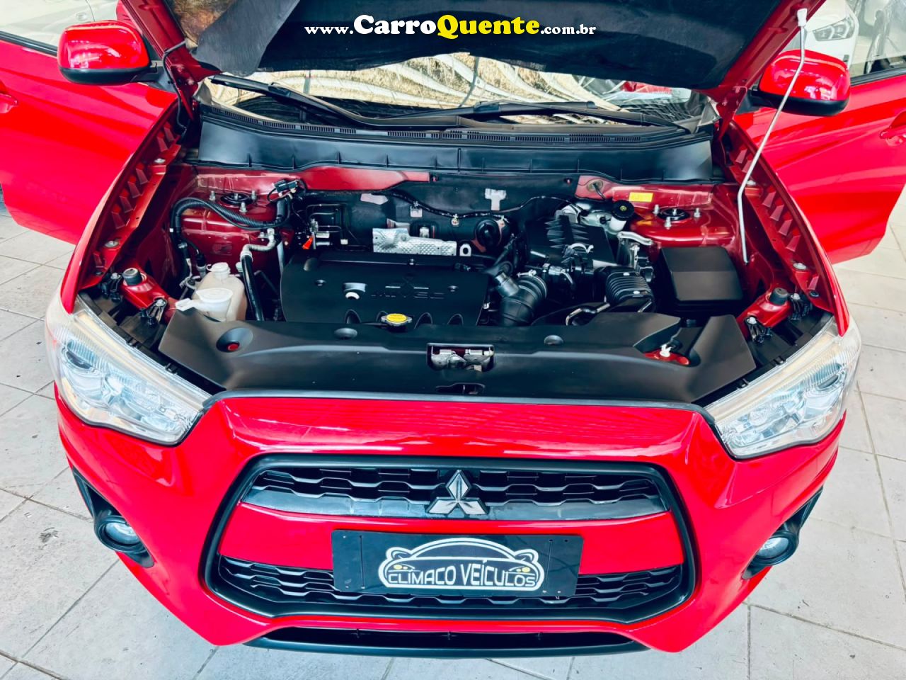 MITSUBISHI   ASX 2.0 16V 160CV AUT.   VERMELHO 2014 2.0 GASOLINA - Loja