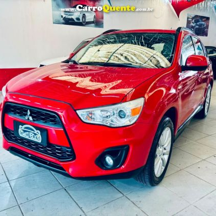 MITSUBISHI   ASX 2.0 16V 160CV AUT.   VERMELHO 2014 2.0 GASOLINA
