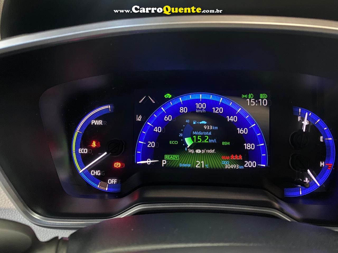 TOYOTA   COROLLA CROSS XRX 1.8 16V AUT.(HYBRID)   PRATA 2023 1.8 GASOLINA E ELÉTRICO - Loja