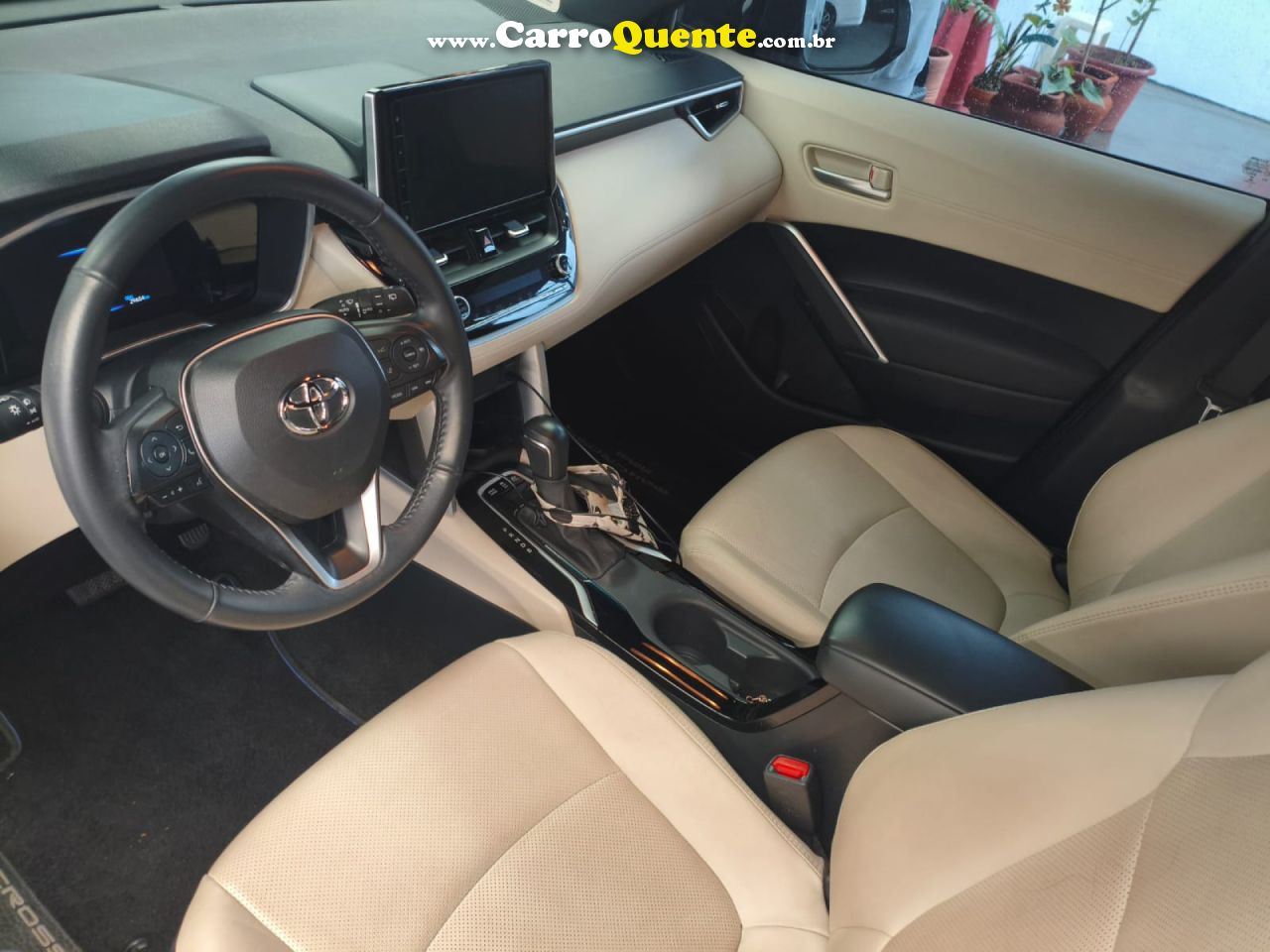 TOYOTA   COROLLA CROSS XRX 1.8 16V AUT.(HYBRID)   PRATA 2023 1.8 GASOLINA E ELÉTRICO - Loja