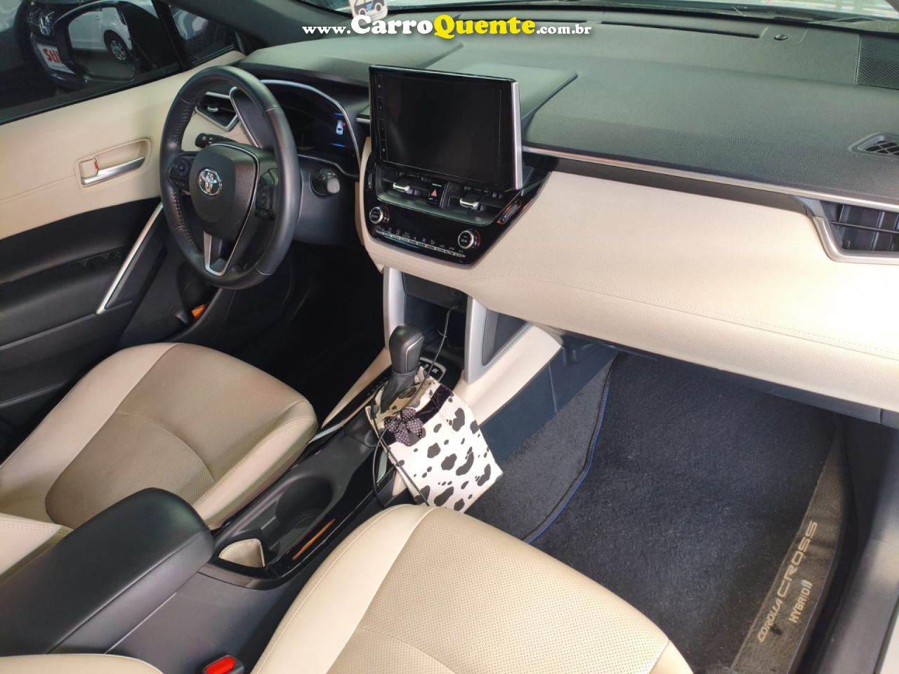 TOYOTA   COROLLA CROSS XRX 1.8 16V AUT.(HYBRID)   PRATA 2023 1.8 GASOLINA E ELÉTRICO - Loja