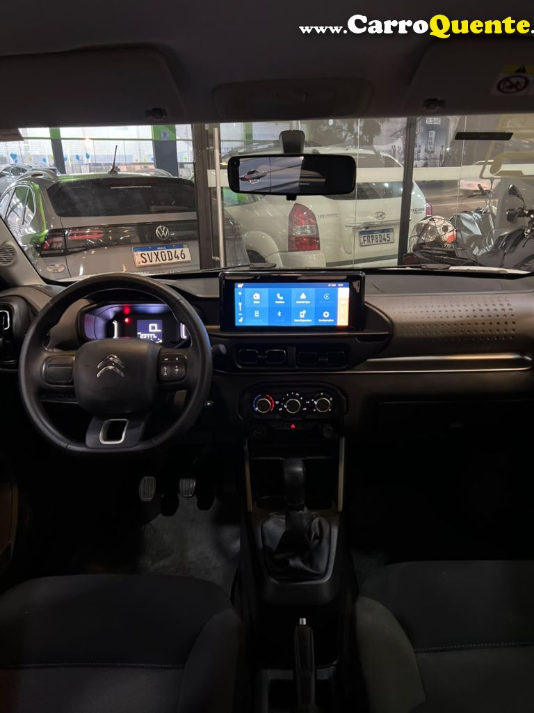 CITROËN   C3 LIVE PACK 1.0 FLEX 6V 5P MEC.   BRANCO 2025 1.0 FLEX - Loja