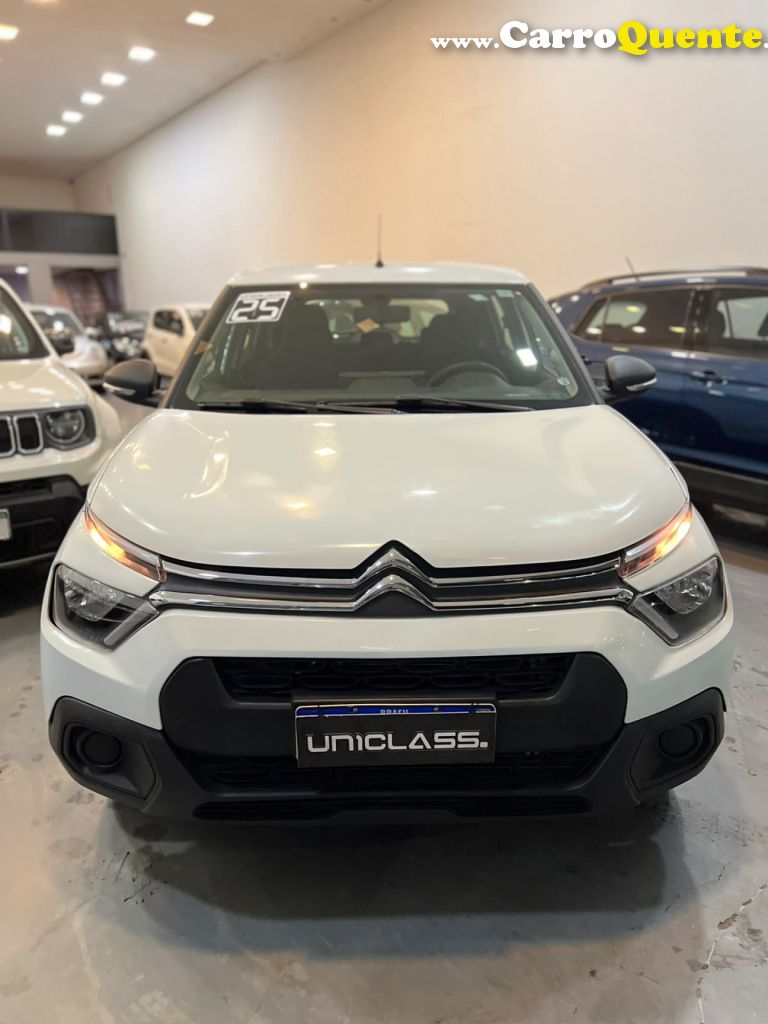 CITROËN   C3 LIVE PACK 1.0 FLEX 6V 5P MEC.   BRANCO 2025 1.0 FLEX - Loja