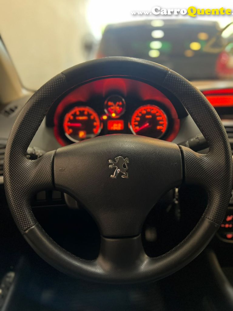 PEUGEOT   207 SEDAN PASSION XS 1.6 FLEX 16V 4P AUT   PRETO 2011 1.6 FLEX - Loja