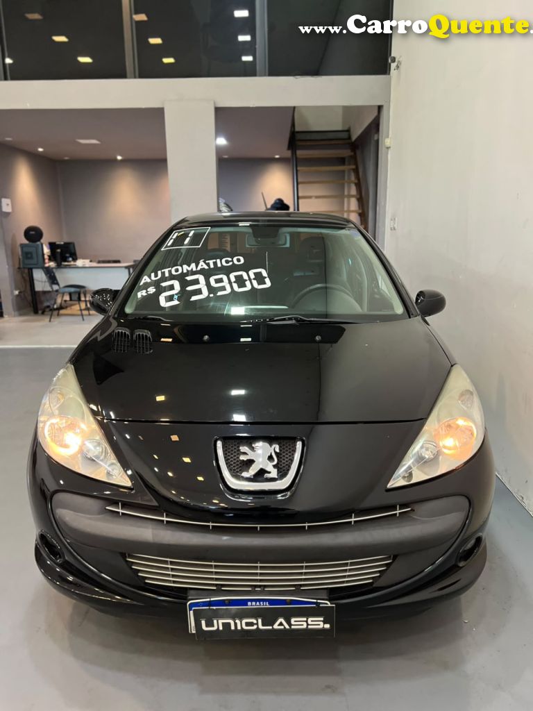PEUGEOT   207 SEDAN PASSION XS 1.6 FLEX 16V 4P AUT   PRETO 2011 1.6 FLEX - Loja
