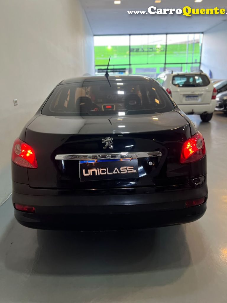 PEUGEOT   207 SEDAN PASSION XS 1.6 FLEX 16V 4P AUT   PRETO 2011 1.6 FLEX - Loja
