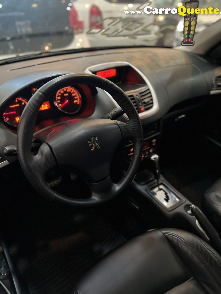 PEUGEOT   207 SEDAN PASSION XS 1.6 FLEX 16V 4P AUT   PRETO 2011 1.6 FLEX - Loja