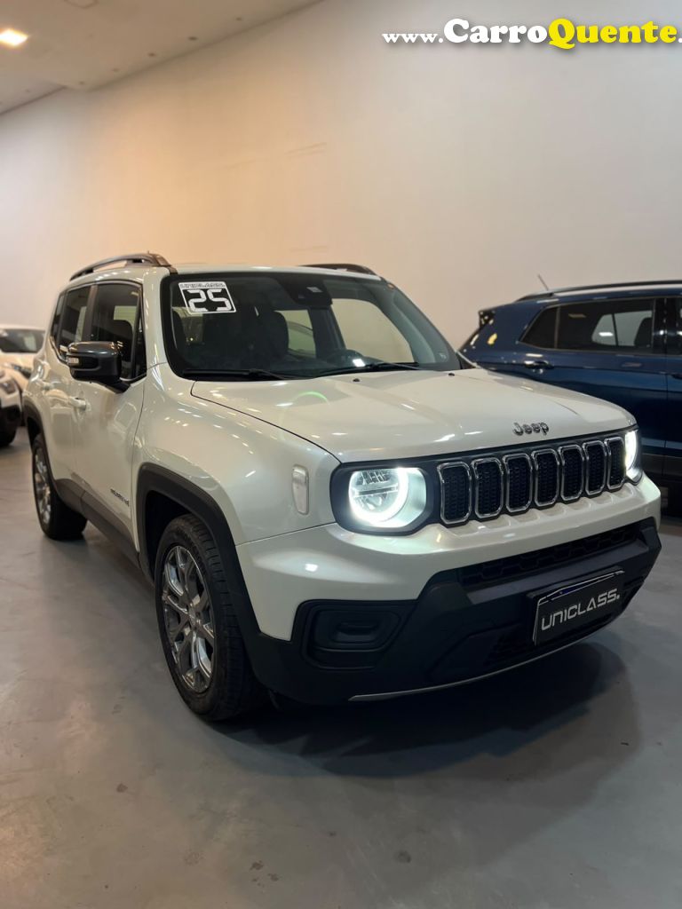 JEEP   RENEGADE LONG. T270 1.3 TB 4X2 FLEX AUT.   BRANCO 2025 1.3 FLEX - Loja
