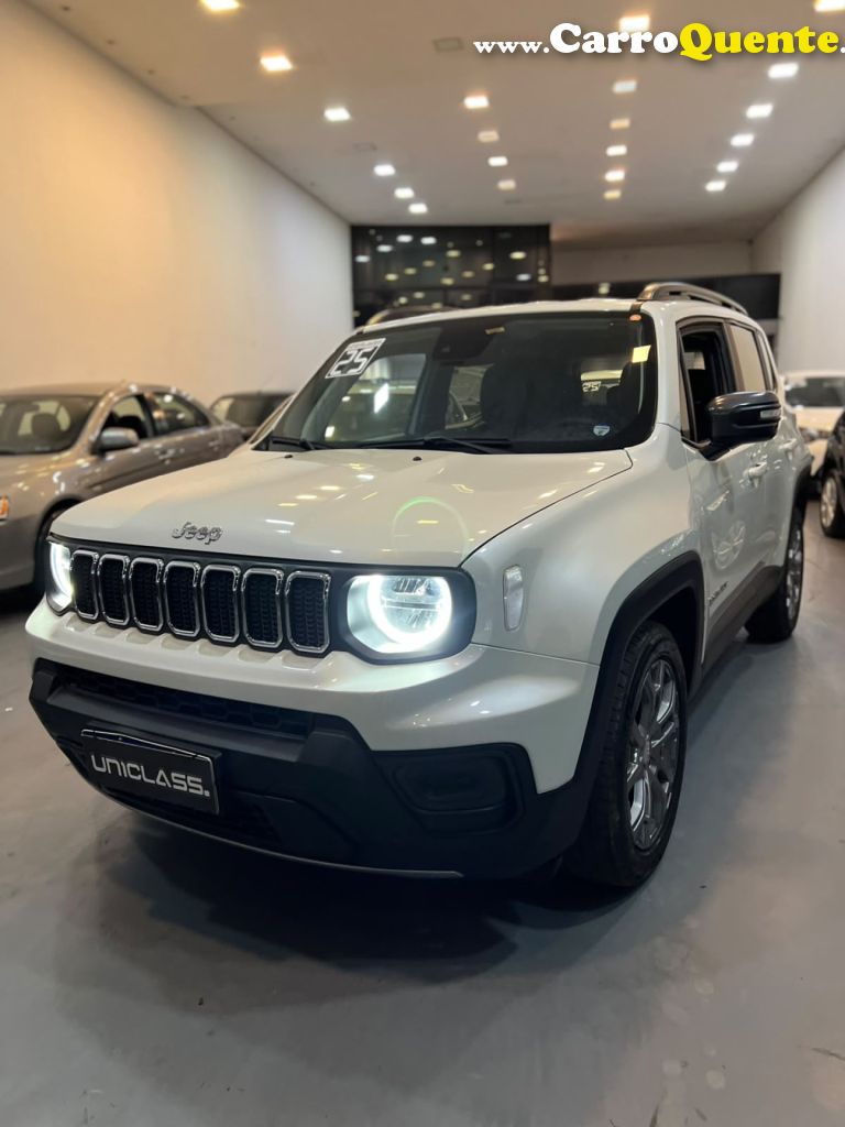 JEEP   RENEGADE LONG. T270 1.3 TB 4X2 FLEX AUT.   BRANCO 2025 1.3 FLEX - Loja