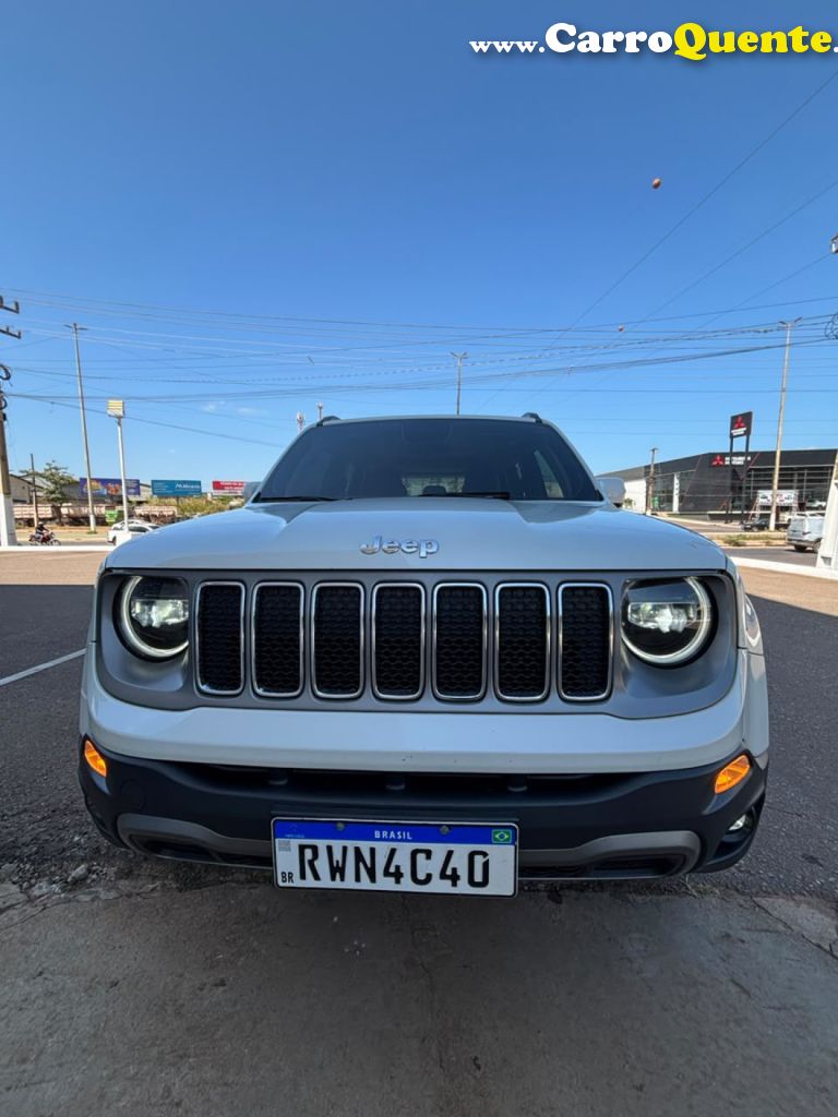 JEEP   RENEGADE LIMITED 1.8 4X2 FLEX 16V AUT.   BRANCO 2021 1.8 FLEX - Loja