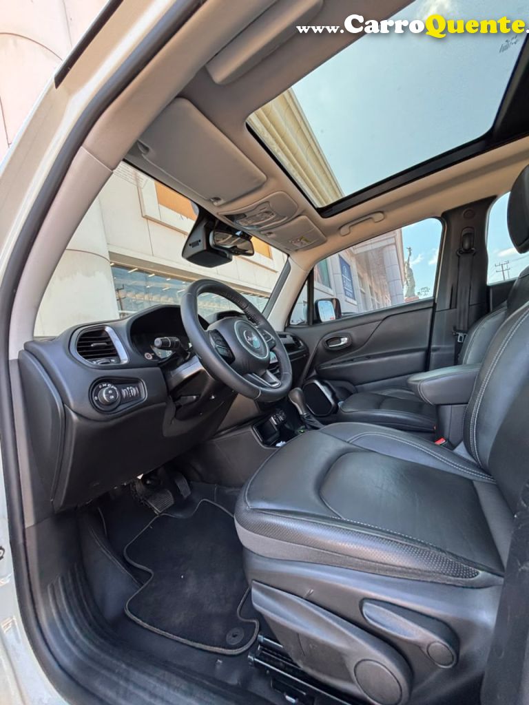 JEEP   RENEGADE LIMITED 1.8 4X2 FLEX 16V AUT.   BRANCO 2021 1.8 FLEX - Loja