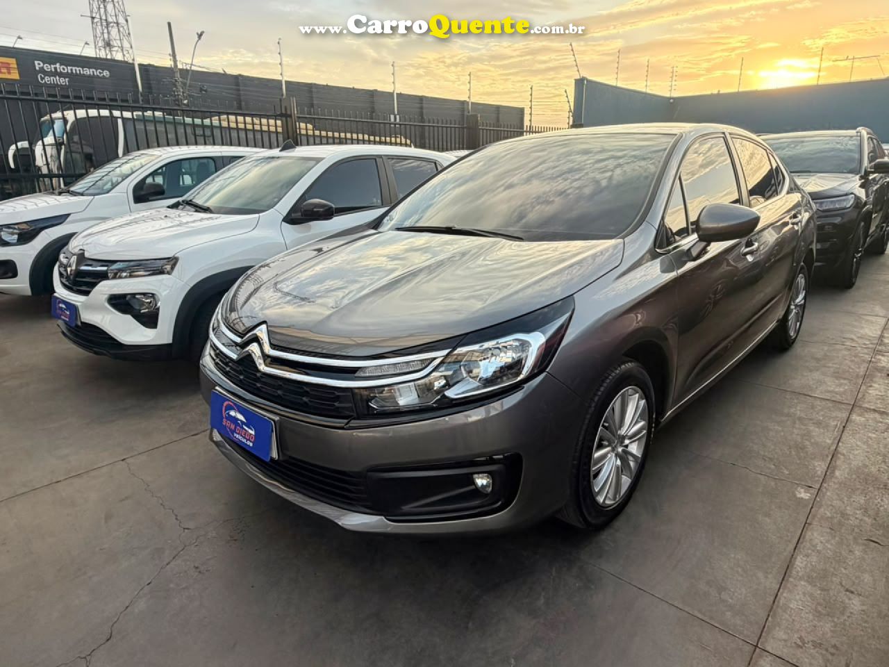 CITROËN   C4 LOUNGE LIVE BUS. 1.6 FLEX AUT.   CINZA 2019 1.6 FLEX - Loja