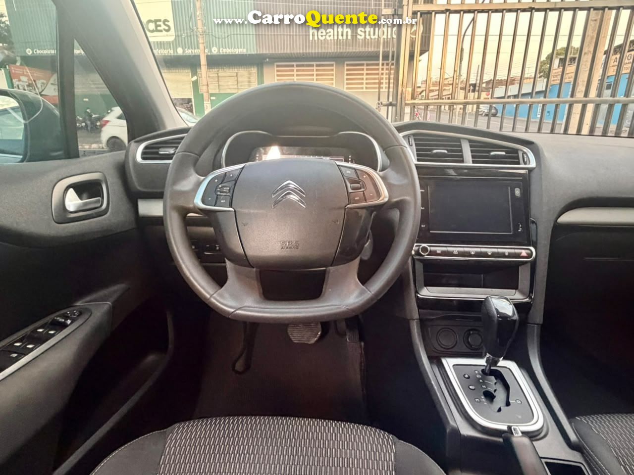CITROËN   C4 LOUNGE LIVE BUS. 1.6 FLEX AUT.   CINZA 2019 1.6 FLEX - Loja
