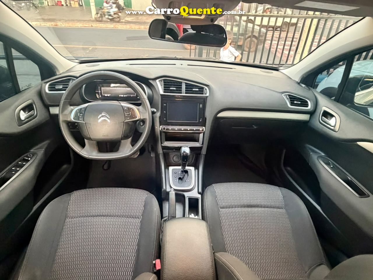 CITROËN   C4 LOUNGE LIVE BUS. 1.6 FLEX AUT.   CINZA 2019 1.6 FLEX - Loja