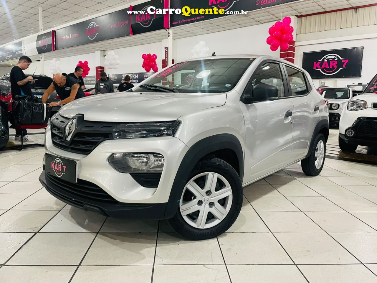 RENAULT   KWID ZEN 1.0 FLEX 12V 5P MEC.   PRATA 2026 1.0 FLEX - Loja