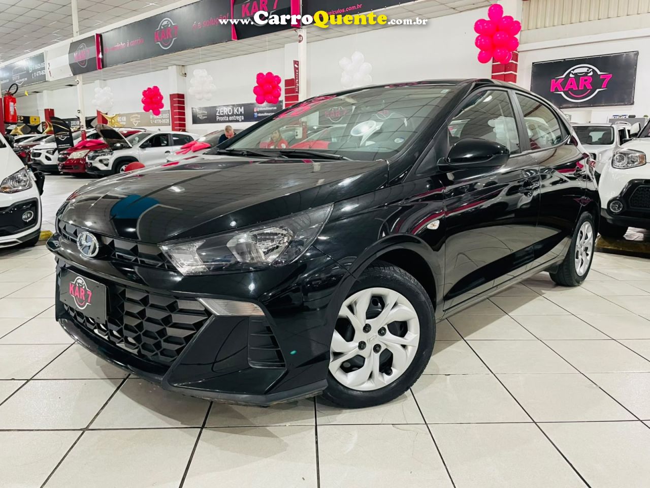 HYUNDAI   HB20 COMF.C.PLUSC.STYLE 1.0 FLEX 12V   PRETO 2026 1.0 FLEX - Loja