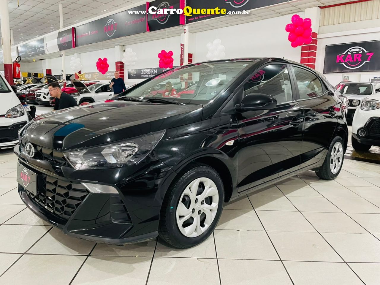 HYUNDAI   HB20 COMF.C.PLUSC.STYLE 1.0 FLEX 12V   PRETO 2026 1.0 FLEX - Loja
