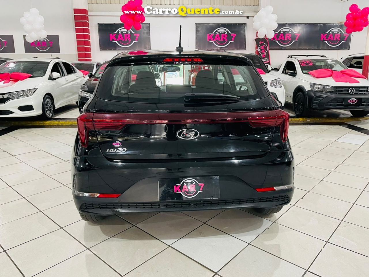 HYUNDAI   HB20 COMF.C.PLUSC.STYLE 1.0 FLEX 12V   PRETO 2026 1.0 FLEX - Loja