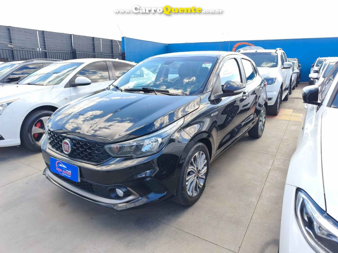 FIAT   ARGO PRECISION 1.8 16V FLEX AUT.   PRETO 2018 1.8 FLEX - Loja