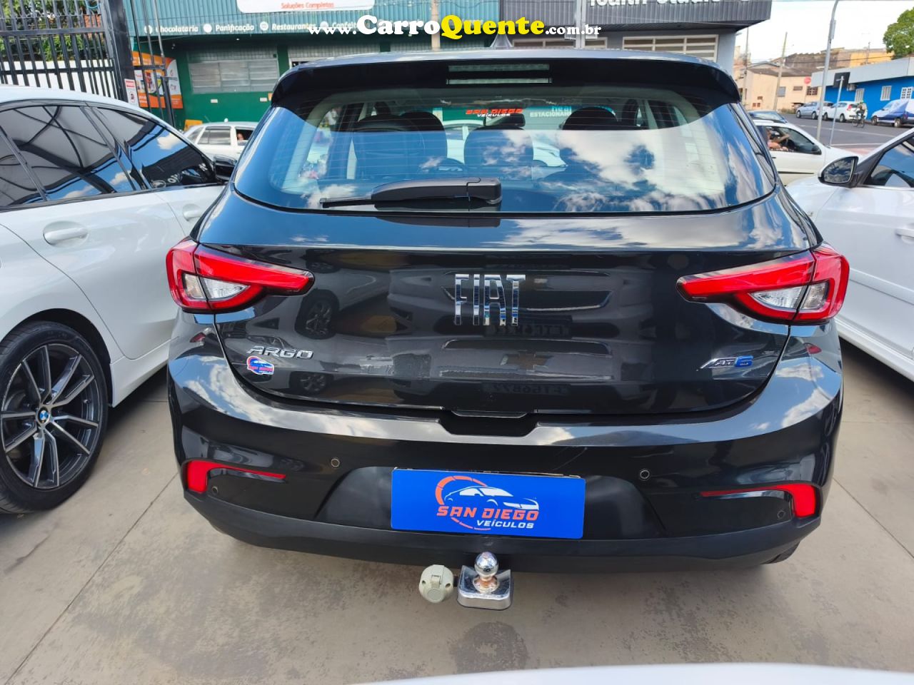 FIAT   ARGO PRECISION 1.8 16V FLEX AUT.   PRETO 2018 1.8 FLEX - Loja
