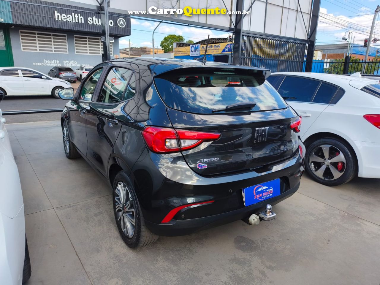 FIAT   ARGO PRECISION 1.8 16V FLEX AUT.   PRETO 2018 1.8 FLEX - Loja
