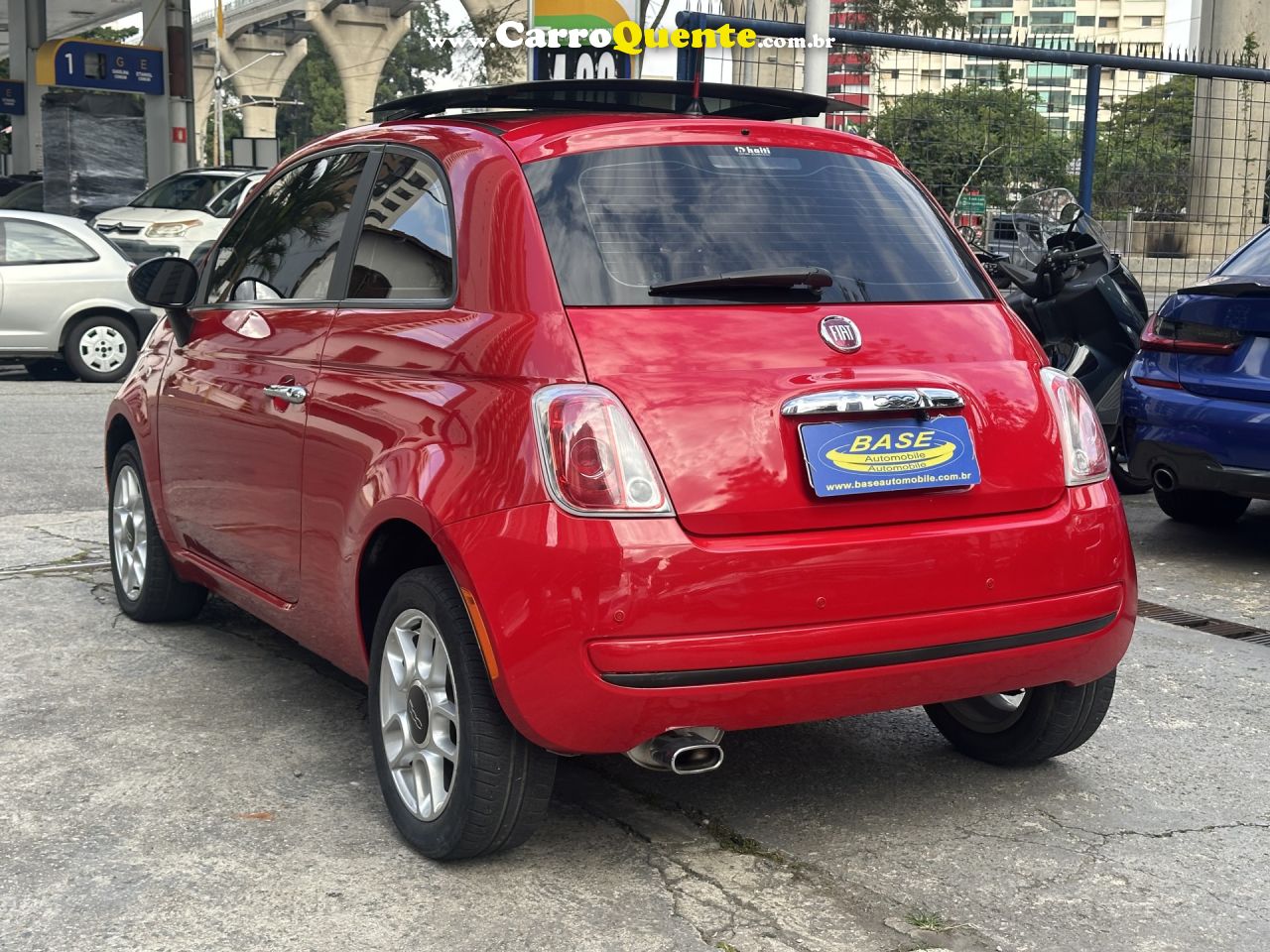 FIAT   500 CULT 1.4 FLEX 8V EVO DUALOGIC   VERMELHO 2014 1.4 FLEX - Loja