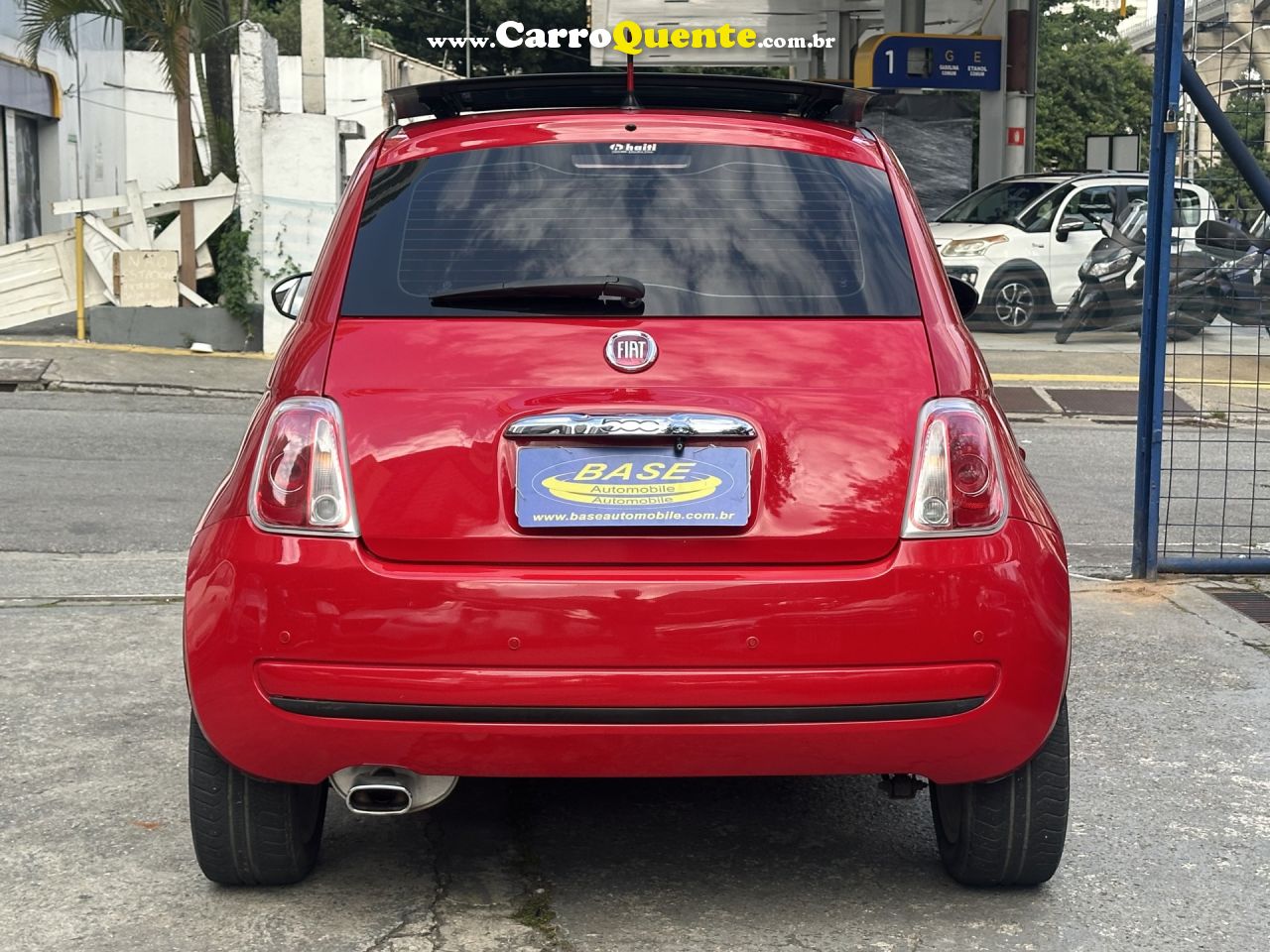 FIAT   500 CULT 1.4 FLEX 8V EVO DUALOGIC   VERMELHO 2014 1.4 FLEX - Loja