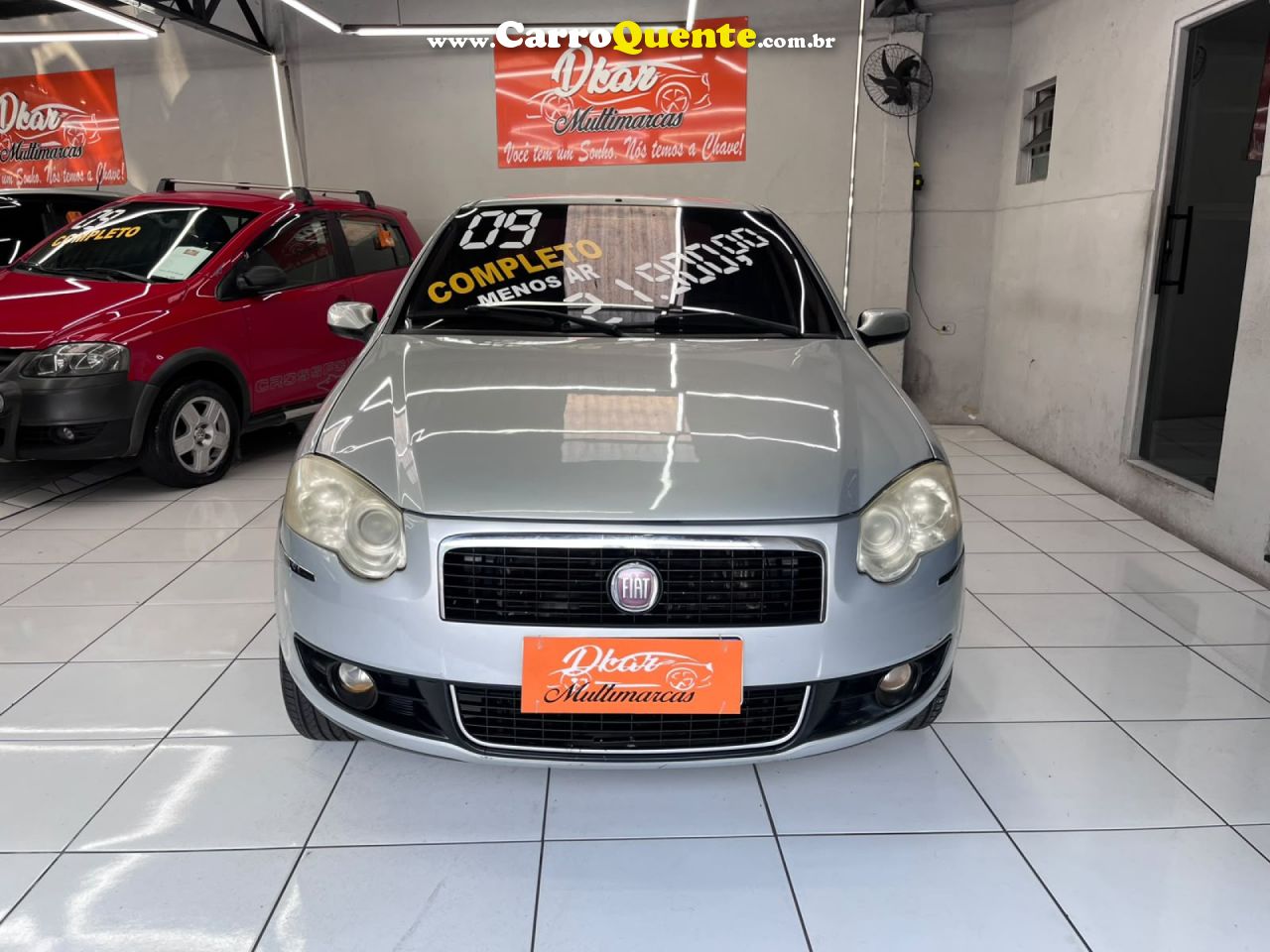FIAT   SIENA ELX FLEX   PRATA 2009 1.0 FLEX - Loja