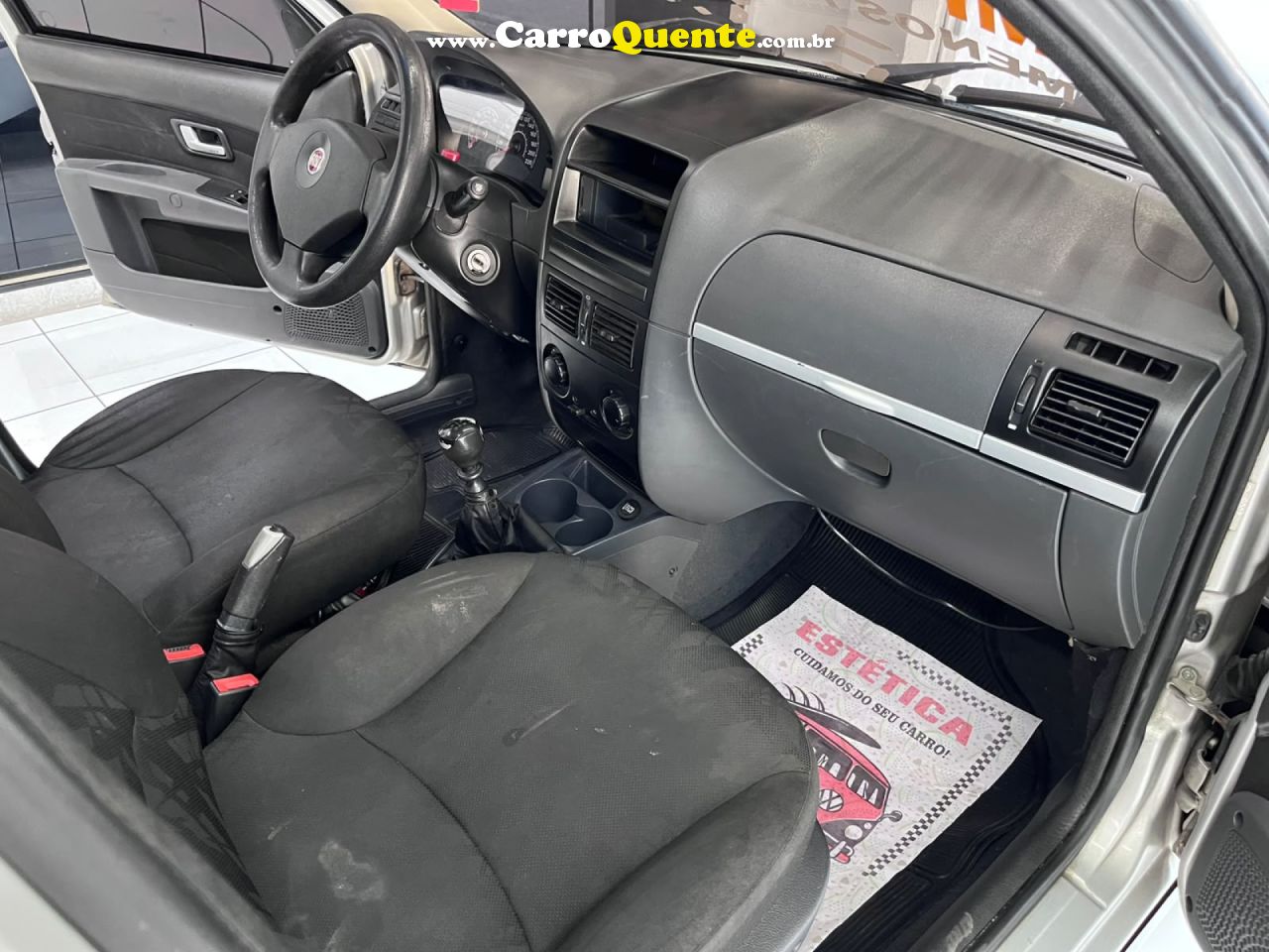 FIAT   SIENA ELX FLEX   PRATA 2009 1.0 FLEX - Loja
