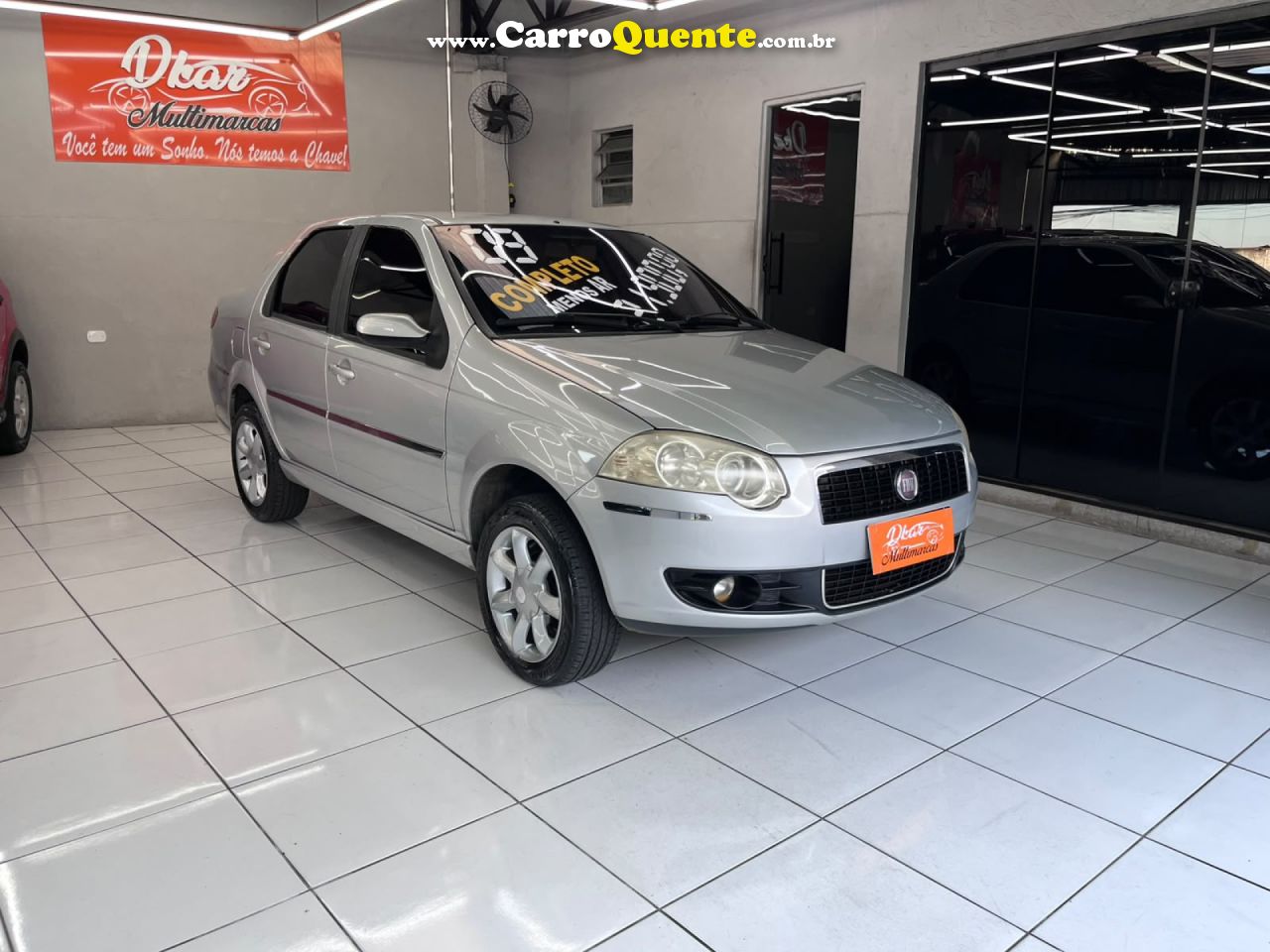 FIAT   SIENA ELX FLEX   PRATA 2009 1.0 FLEX - Loja