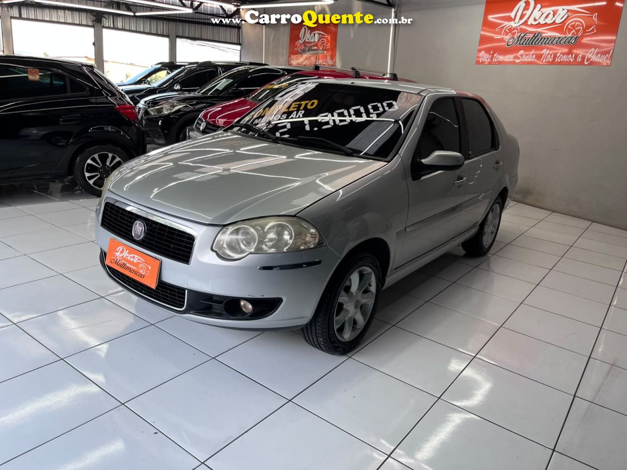 FIAT   SIENA ELX FLEX   PRATA 2009 1.0 FLEX - Loja