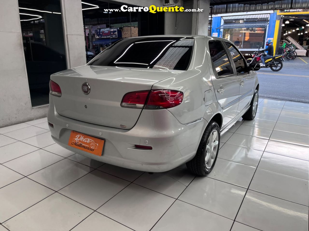 FIAT   SIENA ELX FLEX   PRATA 2009 1.0 FLEX - Loja