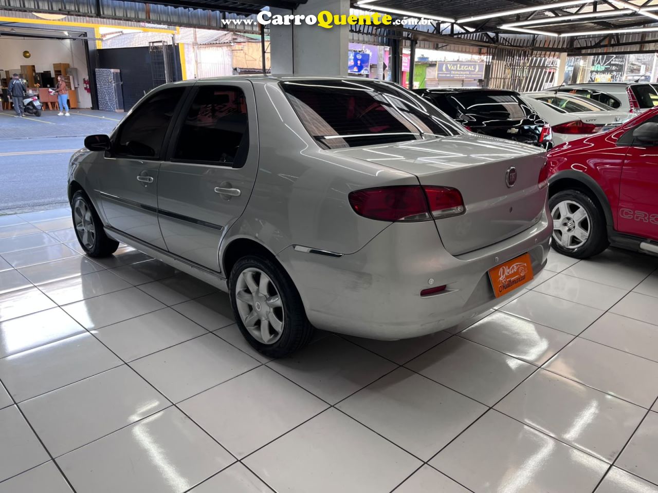 FIAT   SIENA ELX FLEX   PRATA 2009 1.0 FLEX - Loja