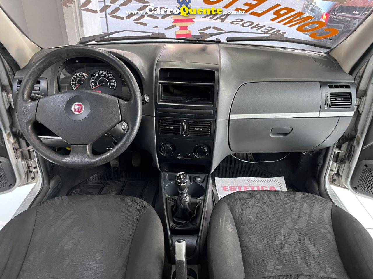 FIAT   SIENA ELX FLEX   PRATA 2009 1.0 FLEX - Loja