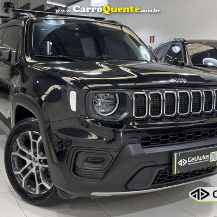 JEEP   RENEGADE LONG. T270 1.3 TB 4X2 FLEX AUT.   PRETO 2023 1.3 FLEX