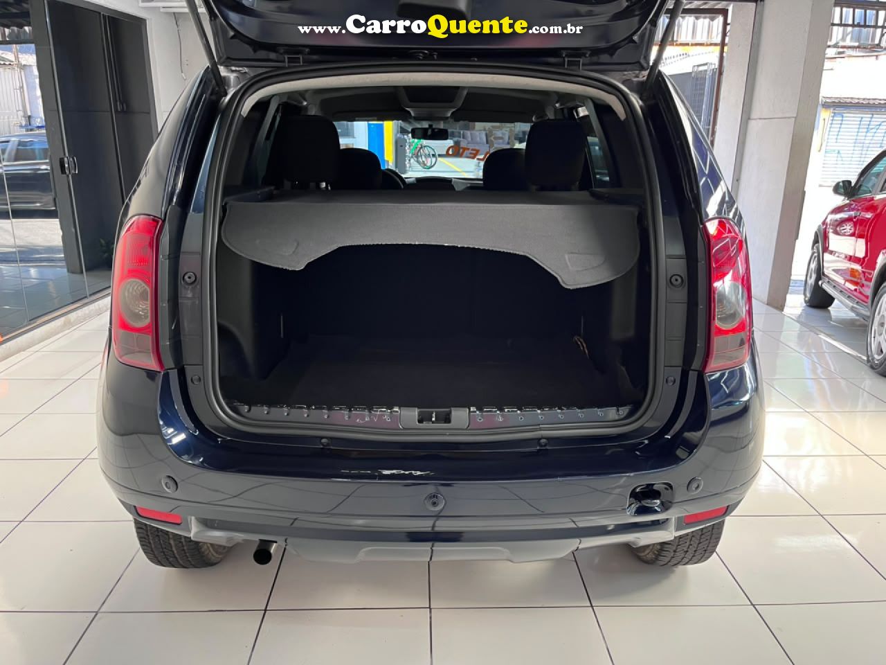 RENAULT   DUSTER 1.6 D 4X2   AZUL 2013 1.6 FLEX - Loja