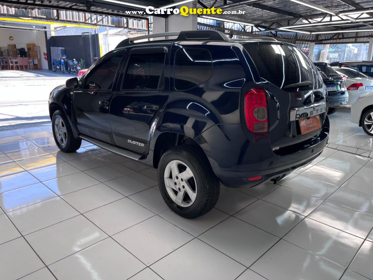 RENAULT   DUSTER 1.6 D 4X2   AZUL 2013 1.6 FLEX - Loja