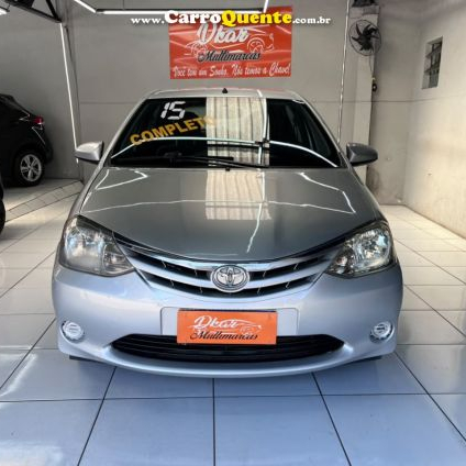 TOYOTA   ETIOS HB XS    PRATA 2015 1.5 FLEX