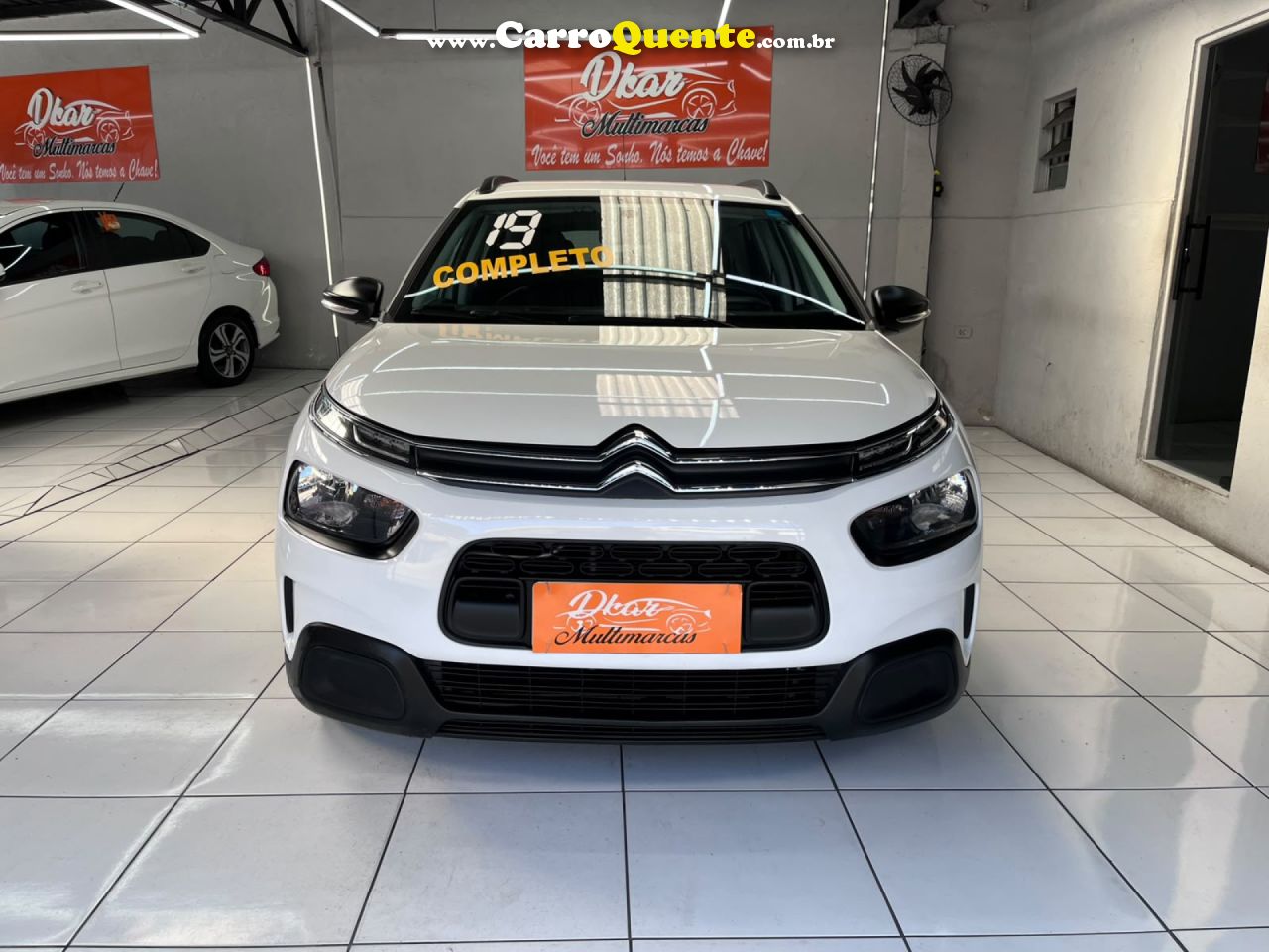 CITROËN   C4 CACTUS LIVE    BRANCO 2019 1.6 FLEX - Loja