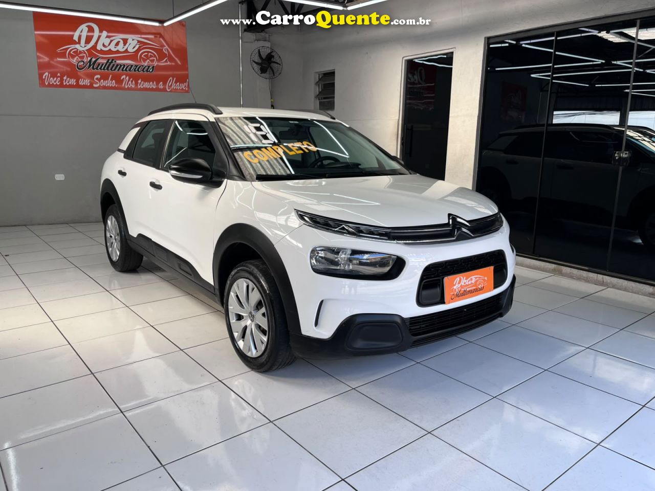 CITROËN   C4 CACTUS LIVE    BRANCO 2019 1.6 FLEX - Loja