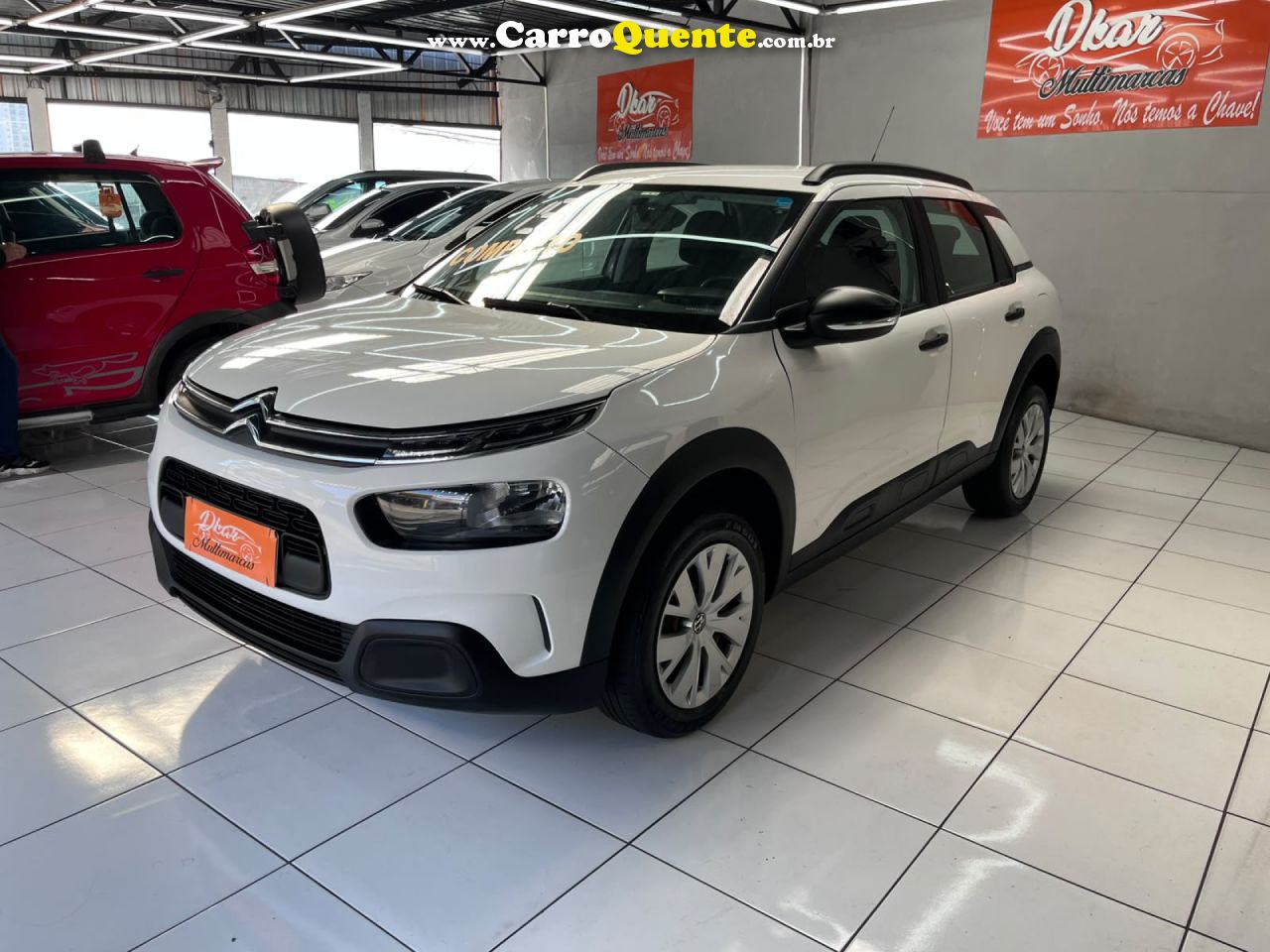 CITROËN   C4 CACTUS LIVE    BRANCO 2019 1.6 FLEX - Loja