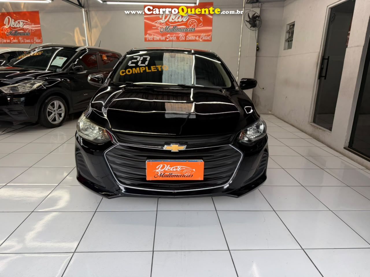 CHEVROLET   ONIX  10MT LT1   PRETO 2020 1.0 FLEX - Loja