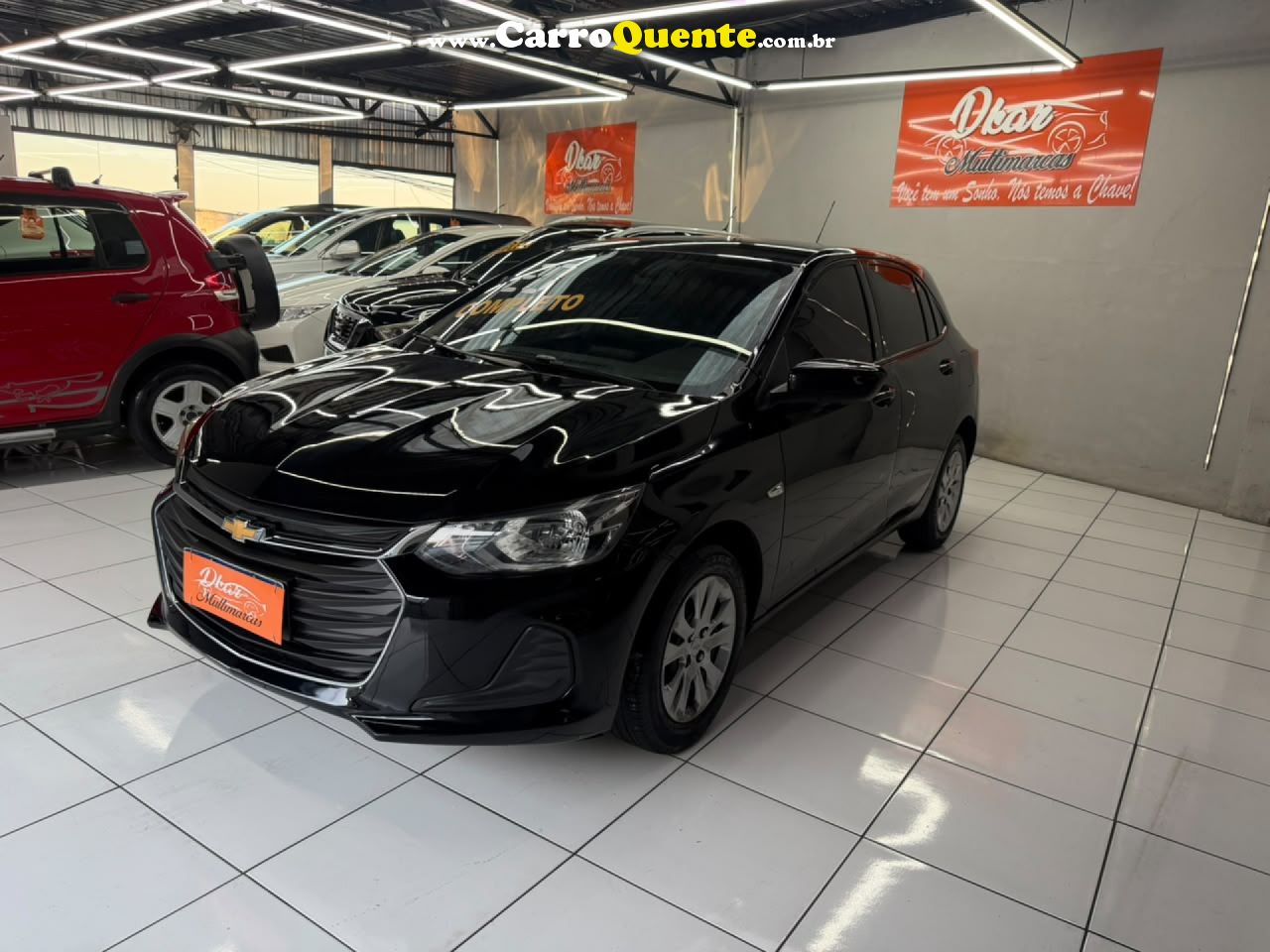 CHEVROLET   ONIX  10MT LT1   PRETO 2020 1.0 FLEX - Loja