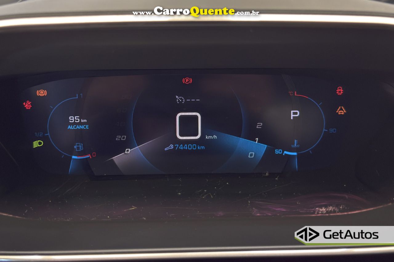 PEUGEOT   208 GRIFFE 1.6 FLEX 16V 5P AUT.   AZUL 2021 1.6 FLEX - Loja