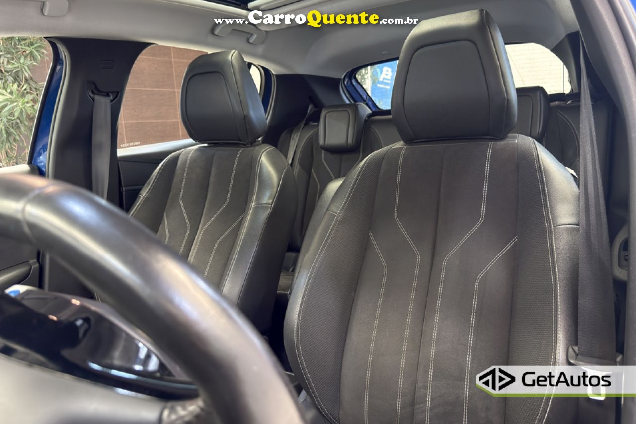 PEUGEOT   208 GRIFFE 1.6 FLEX 16V 5P AUT.   AZUL 2021 1.6 FLEX - Loja