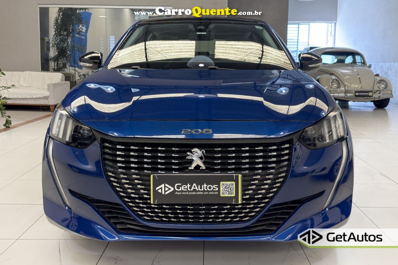 PEUGEOT   208 GRIFFE 1.6 FLEX 16V 5P AUT.   AZUL 2021 1.6 FLEX - Loja
